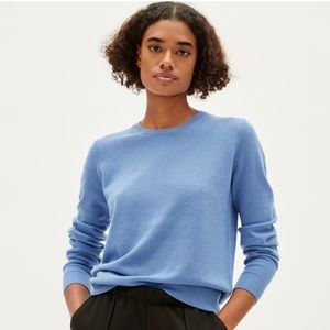 COPY - Everlane Cashmere Crewneck Bluebell SzS